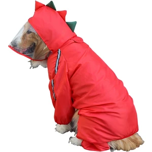 Evcil Hayvanlar İçin Kışlık & Yağmurluk - Kırmızı (Yurt Dışından)