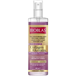 Bıoblas Sıvı Saç Kremi Collagen Keratin 200 Ml >