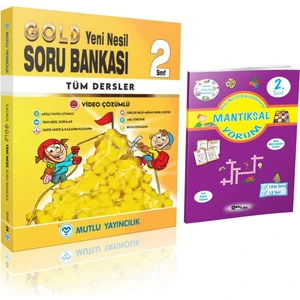 Mutlu Yayıncılık 2. Sınıf Tüm Dersler Gold Soru Bankası - Mantıksal Yorum Kitabı