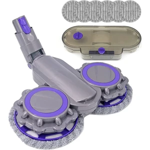 Dyson V12 Digital Slim Için Paspas Kafasının Değiştirilmesi, V10 Slim Akülü Elektrikli Süpürge, Paspas Kafası + Su Deposu + 6 Mendil (Yurt Dışından)