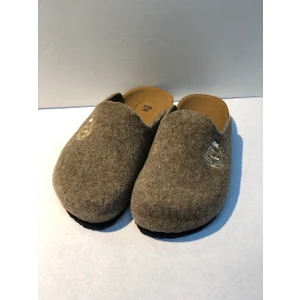 Kadın Erkek Keçe Kumaş Tam Ortopedik Kışlık Ses Yapmaz Ev Terliği