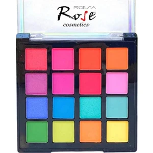 Roesia Rose Cosmetics Neon 16'lı Far Paleti 1 Adet (1X25GRAM)