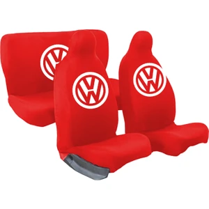 Volkswagen Uyumlu Caddy Araç Koltuk Kılıfı 4 Parça Set