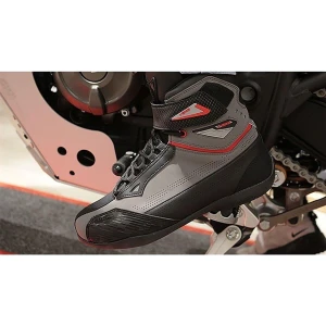 Boxter Air Gri Kırmızı Motosiklet Korumalı Bot