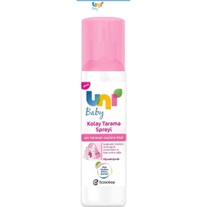 Uni Baby Kolay Saç Tarama Spreyi 200ML (4 Lü Set) Zor Taranan Saçlara Özel