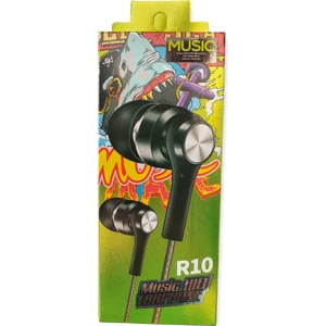 R10 Ekstra Bass Mikrofonlu Kablolu Kulaklık