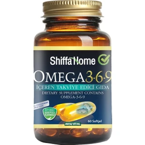 Shiffa Home Omega 3-6-9 1000mgx60 Softjel