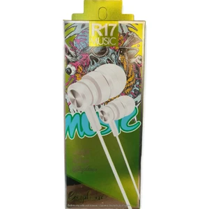 R17 Ekstra Bass Mikrofonlu Kablolu Kulaklık