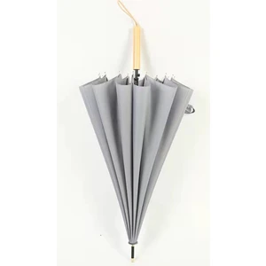 16K Kaburga Uzun Çubuk Günlük Seyahat Için Oldukça Klasik Terbiyeli Zarif Şemsiye (Yurt Dışından)