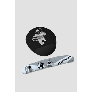 Astronot Mousepad ve Klavye Pedi Seti