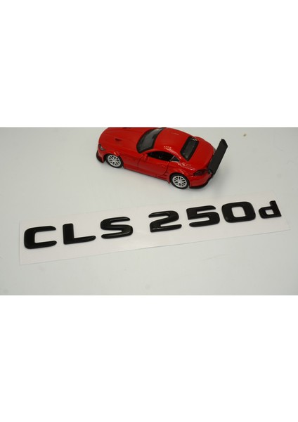 Cls 250D Bagaj Parlak Siyah Abs 3m 3D Yazı Logo