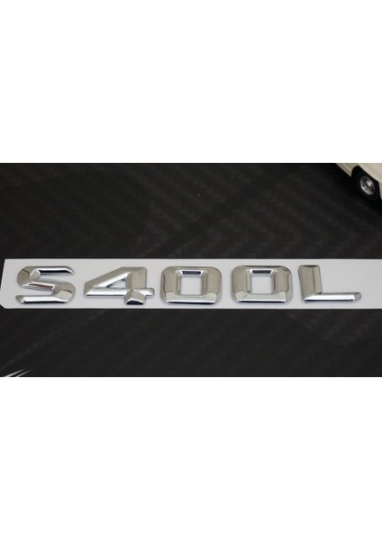 S400L Bagaj Krom Metal 3m 3D Yazı Logo fırsatları