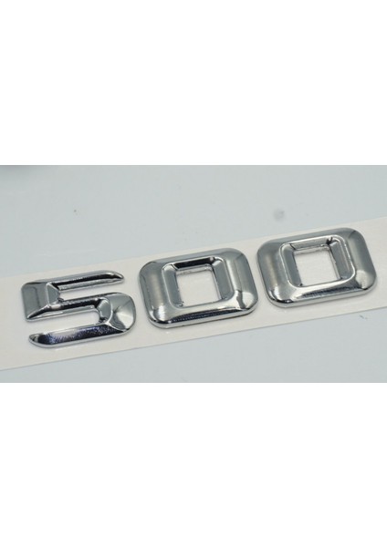 cl 500 Bagaj Krom Metal 3m 3D Yazı Logo fırsatları