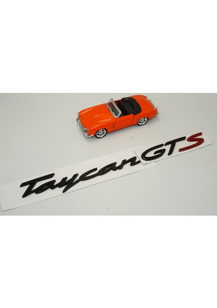 Porsche Taycan Gts Bagaj 3m 3D Abs Yazı Logo Amblem Seti