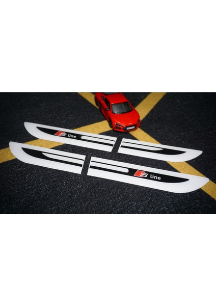 Audi A4 S Line Logo Yan Çamurluk 3m 3D Damla Silikon Yeni Nesil Logo Amblem indirimleri