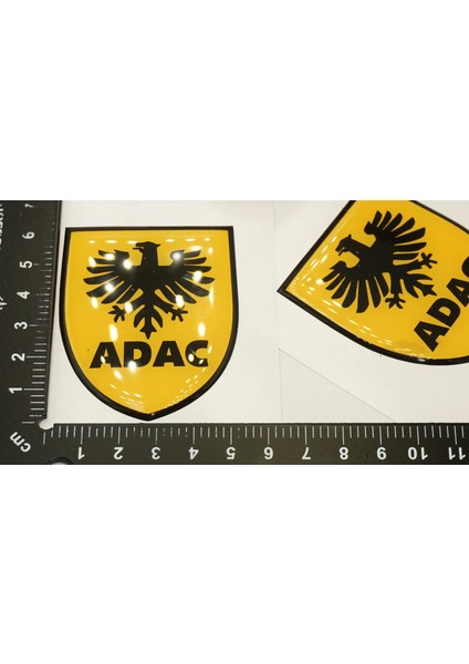 Adac Logo Damla Silikon Sticker 2 Li Set indirimleri