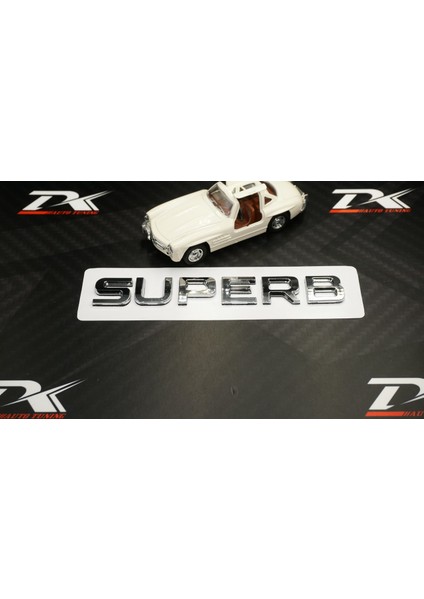 Skoda Superb Bagaj Krom Abs 3m 3D Yazı Logo Amblem fiyatları