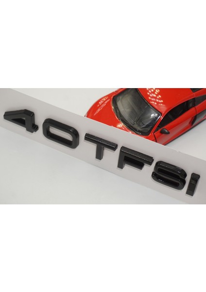 Audi 40 Tfsi Siyah Abs 3m 3D Bagaj Yazı Logo Orjinal Ürün fırsatları