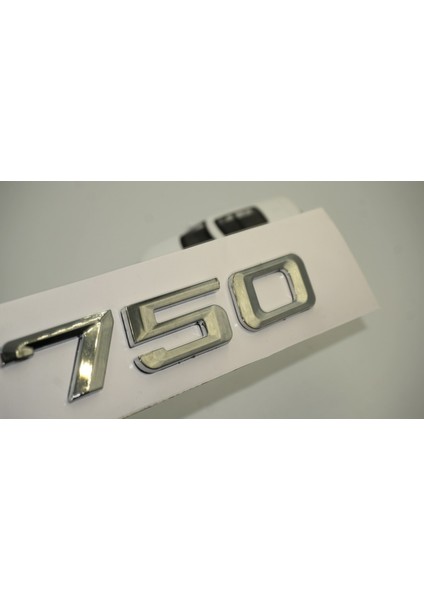 Bmw 750 Bagaj Krom Abs 3m 3D Yazı Logo Orjinal Ürün