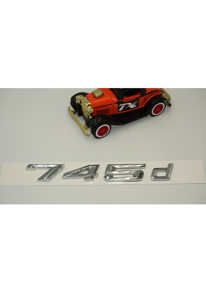 Bmw 745D Bagaj Krom Metal 3m 3D Yazı Logo modelleri