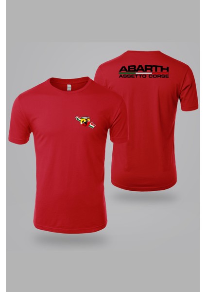 Abarth Sırt Baskılı Tişört