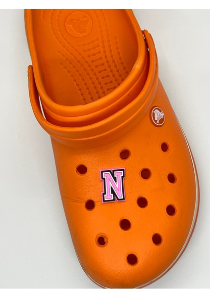 N Harfi Temalı Crocs Süsü