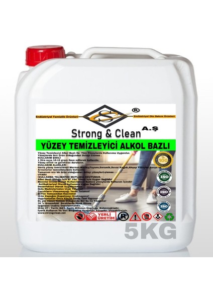 Yüzey Temizleyici Alkol Bazlı 5 kg