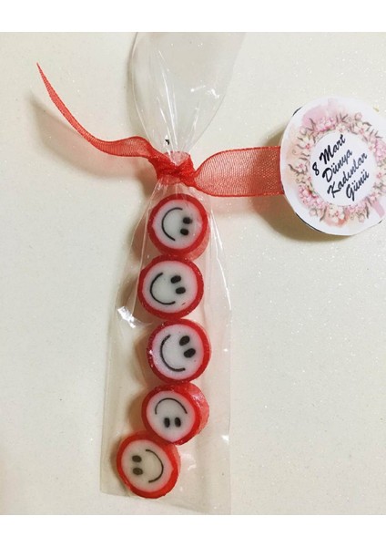 Gülenyüz Desenli Parmak Şeker 25 Adet