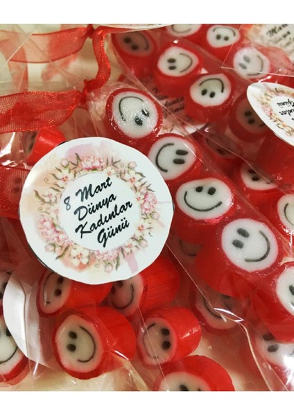 Gülenyüz Desenli Parmak Şeker 25 Adet fiyatları