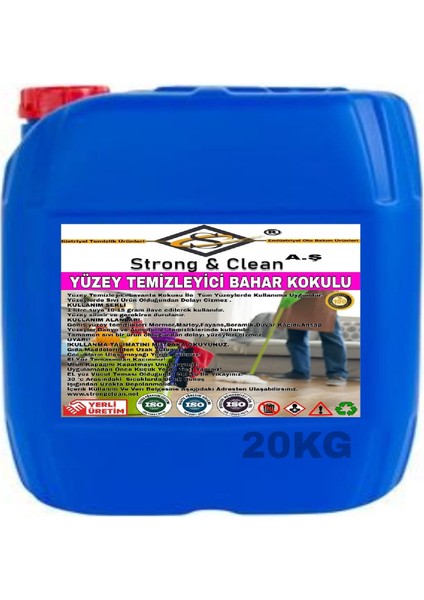 Yüzey Temizleyici Bahar Kokulu 20 kg