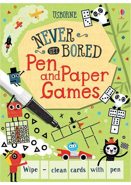 Never Get Bored Pen And Paper Games