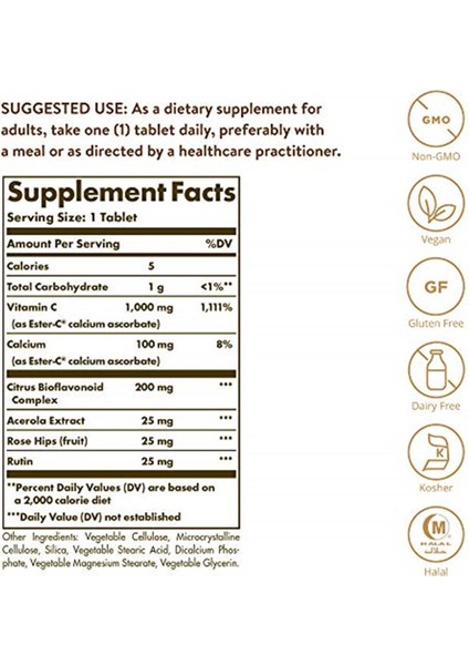Ester C 1000 Mg 60 Tb