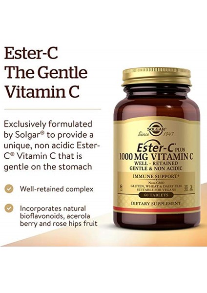Ester C 1000 Mg 60 Tb