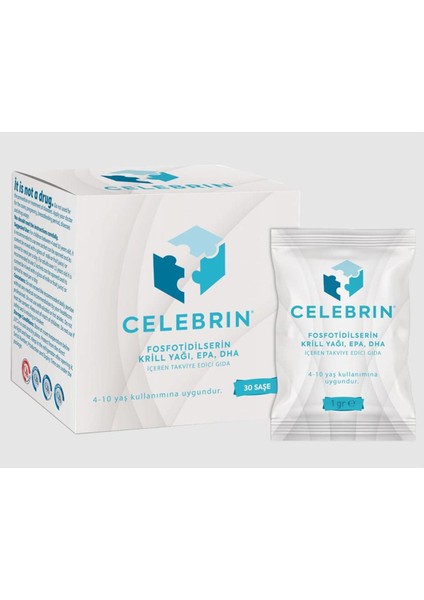 Celebrin® Fosfotidilserin, Krill Omega 3, Epa ve Dha Içeren Takviye Edici Gıda