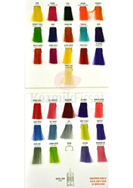 Acacia Jeans Color Saç Boyasi, Leylak, 250 ml 1 Paket (1 x 250 Ml)