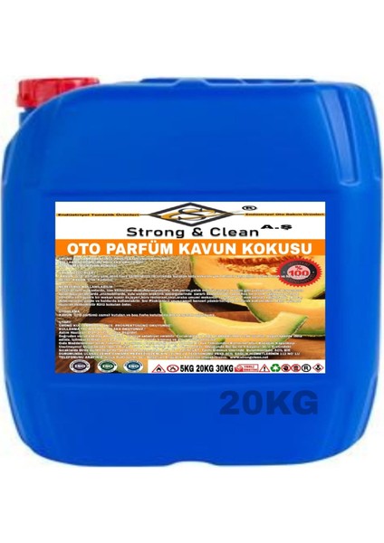 Oto Parfüm Kavunlu 20 kg