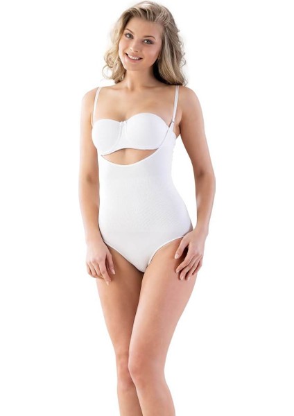 Emay Dikişsiz Göğsü Açık Slip Korse 2023 indirimleri