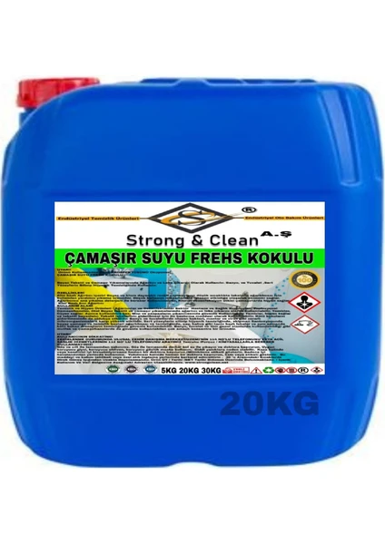 Çamaşır Suyu Fresh Kokulu 20 kg