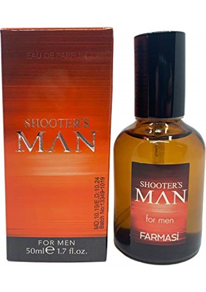 Shooters Man Erkek Parfümü 50 ml