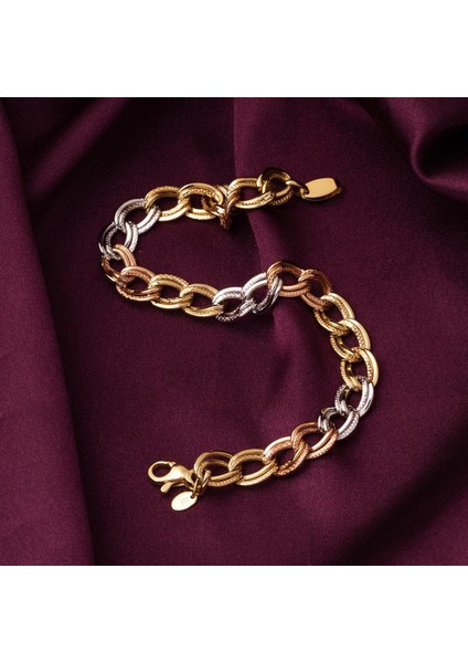 14 Ayar Altın Halka Trend Bileklik modelleri