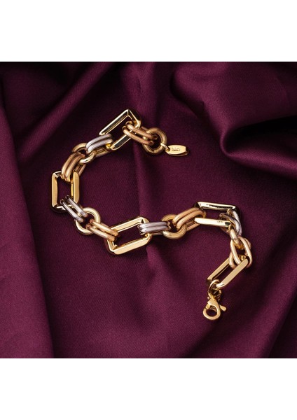 14 Ayar Altın Versace Zincir Bileklik modelleri