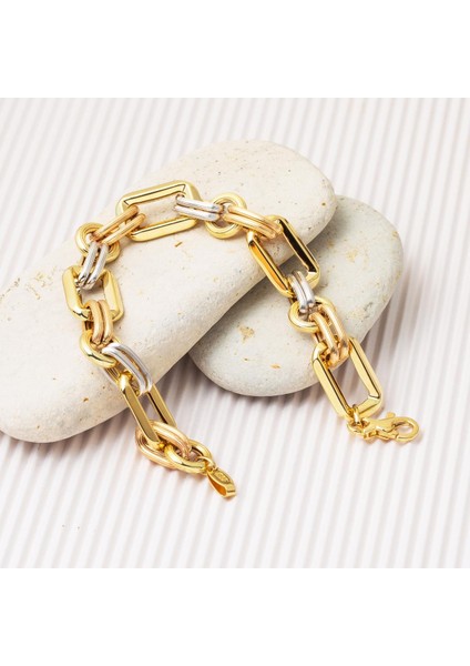 14 Ayar Altın Versace Zincir Bileklik fırsatları