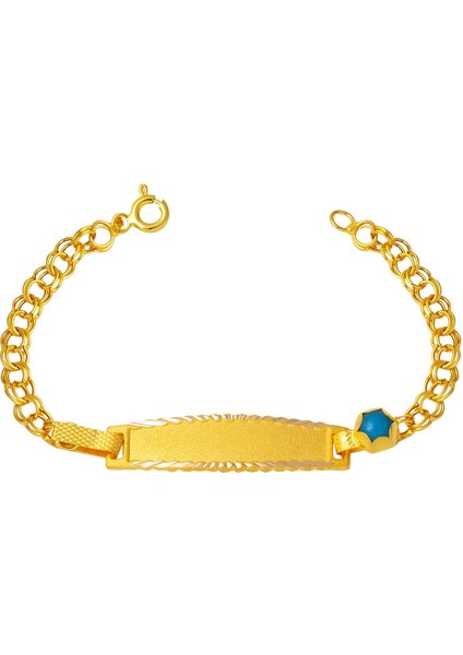 14 Ayar Altın Hediyelik Bebek Künyesi