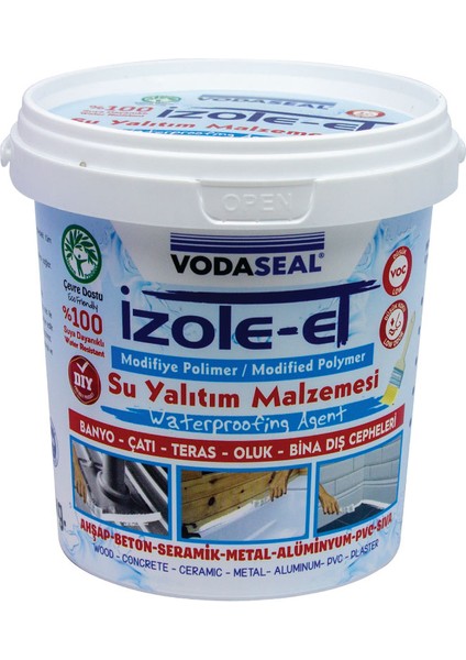 Izole Et Su Yalıtım Malzemesi Beyaz 1kg