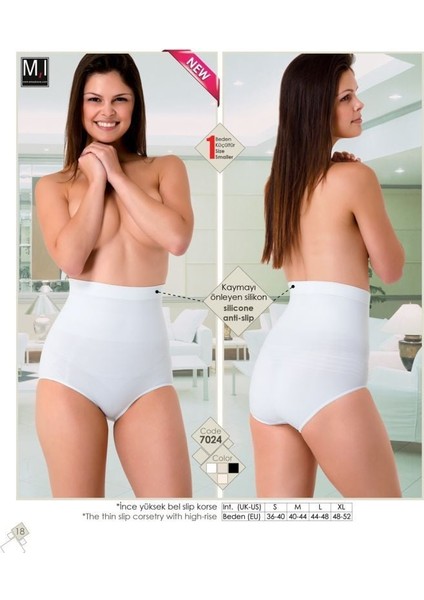 Emay Ince Yüksek Bel Slip Korse 7024 fırsatları