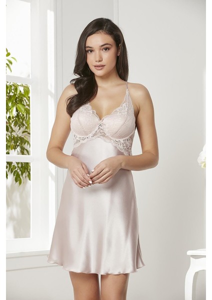 4lü Gecelik Sabahlık Şort Çeyiz Set 7005 Pudra fiyatları