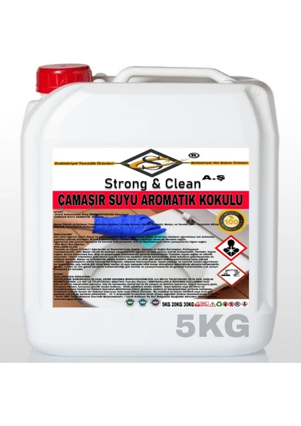 Çamaşır Suyu Aromatik Kokulu 5 kg