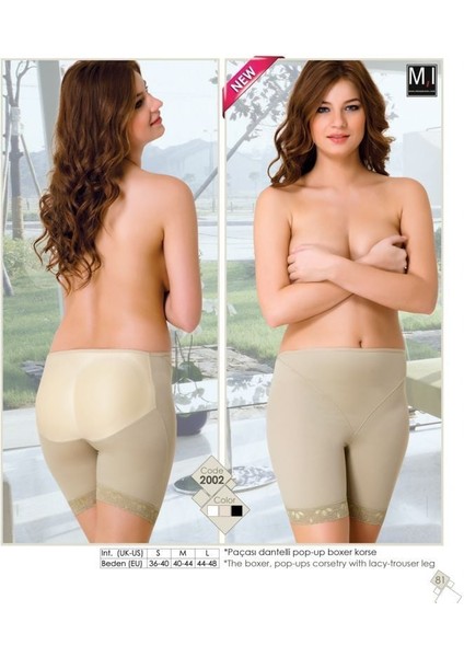 Emay Paçası Dantelli Pop - Up Korse 2002 fiyatları