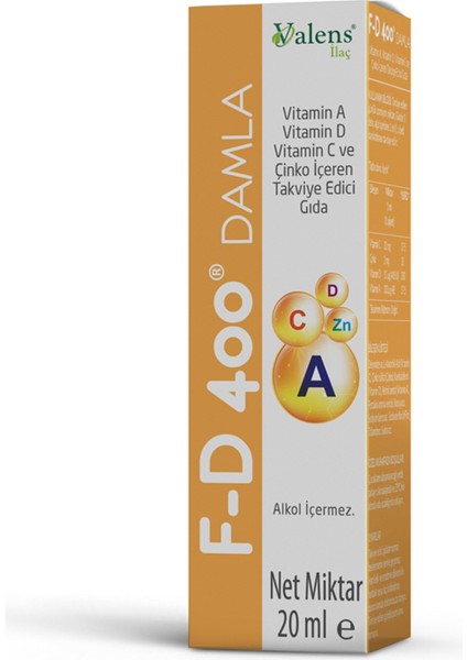 F-D 400 Damla 20ml
