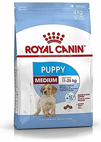 Medium Puppy Köpek Maması, 4 kg